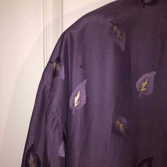 90s Silk Bomber Jacket - Picture 9 of 10